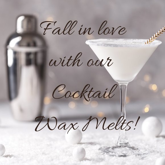 Christmas Cocktail Soy Wax Melts Gift Set of 6 - Picture 1 of 8